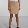 Light Brown Women's Denim Skirt Pieces Peggy - Women