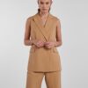Light Brown Women's Vest Pieces Tally - Women