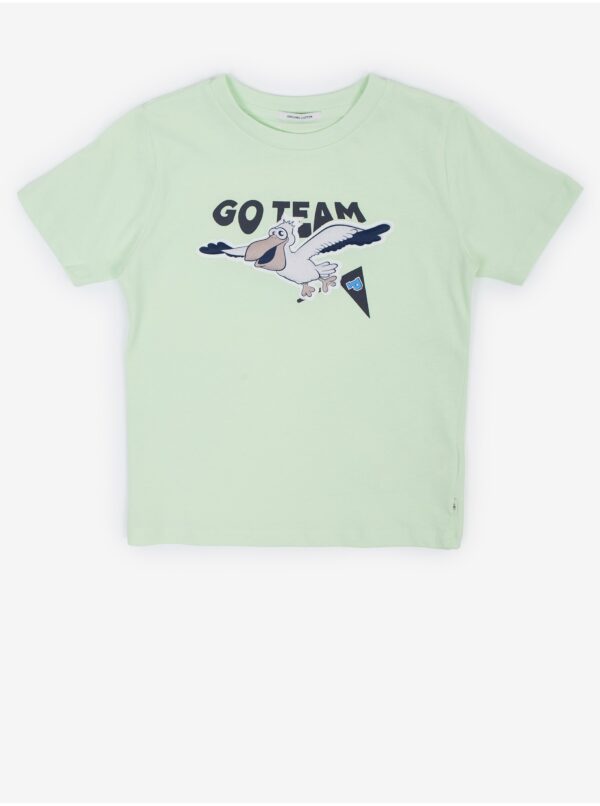 Light Green Boys T-Shirt Tom Tailor - Boys