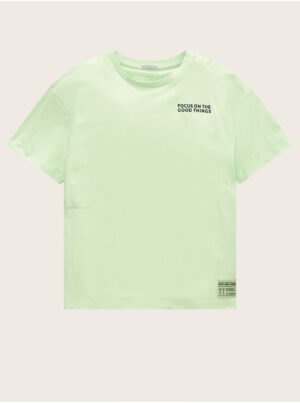 Light Green Boys T-Shirt Tom Tailor - Boys