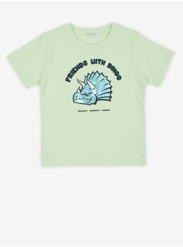 Light Green Boys T-Shirt Tom Tailor - Boys