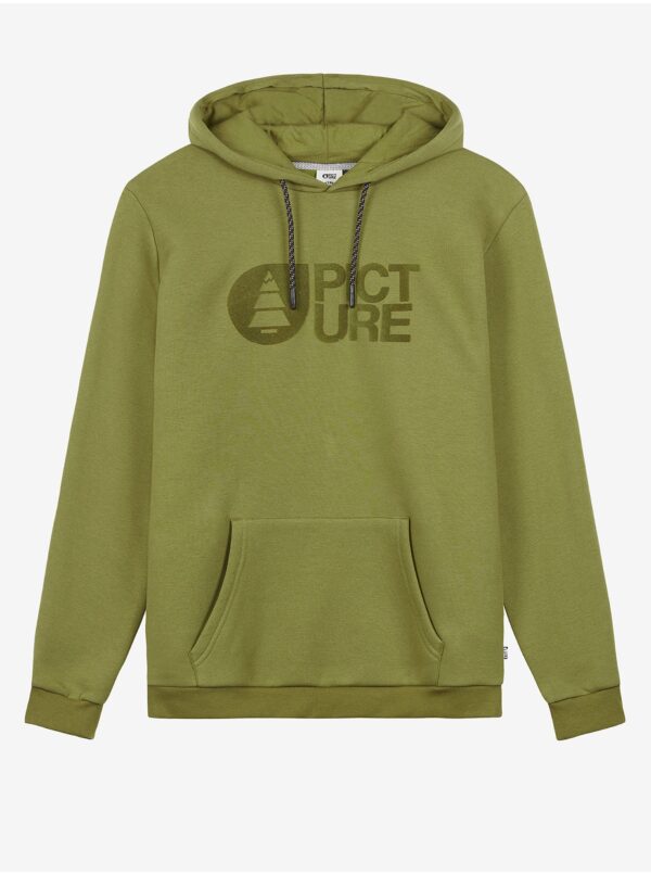 Light Green Men's Hoodie Picture Flock - Men