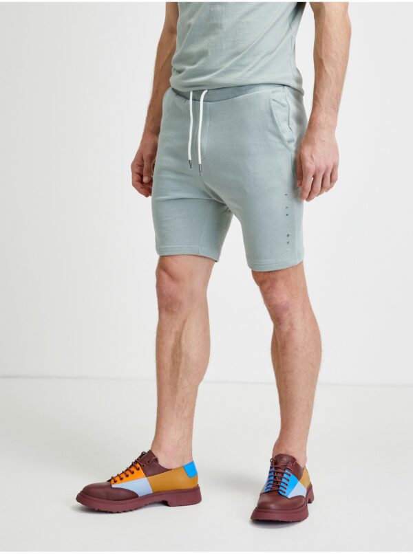 Light Green Tracksuit Shorts Jack & Jones Font - Men