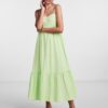 Light Green Women's Maxi Dress Pieces Louise - Women's