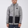 Light Grey Men's Hooded Jacket Picture Ambroze - Men's
