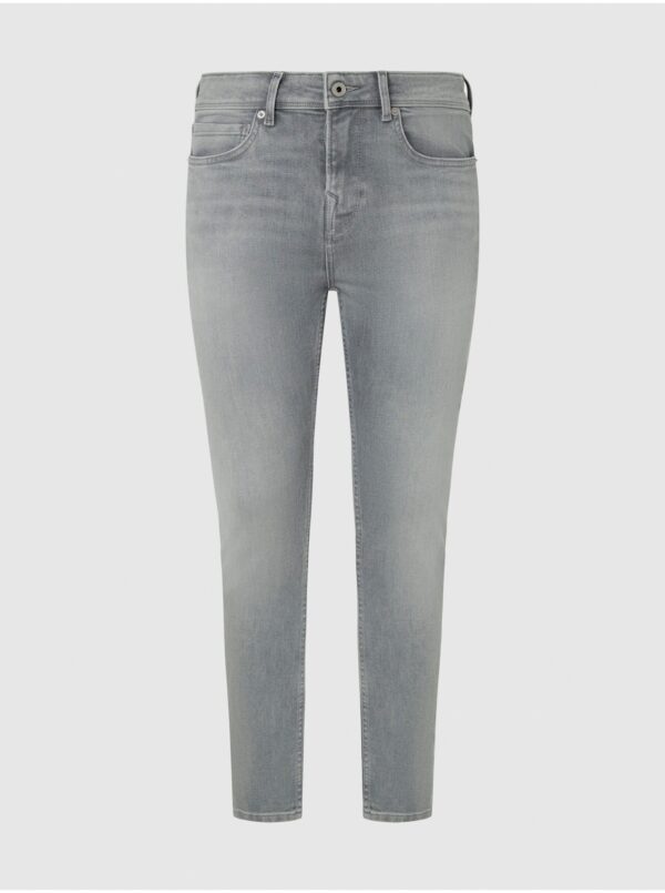 Light Grey Men's Skinny Fit Jeans Pepe Jeans - Men's