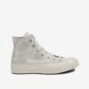 Light Grey Women's Ankle Flowered Sneakers Converse Chuck 70 - Ladies