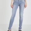 Light Grey Womens Skinny Fit Jeans Jeans - Women