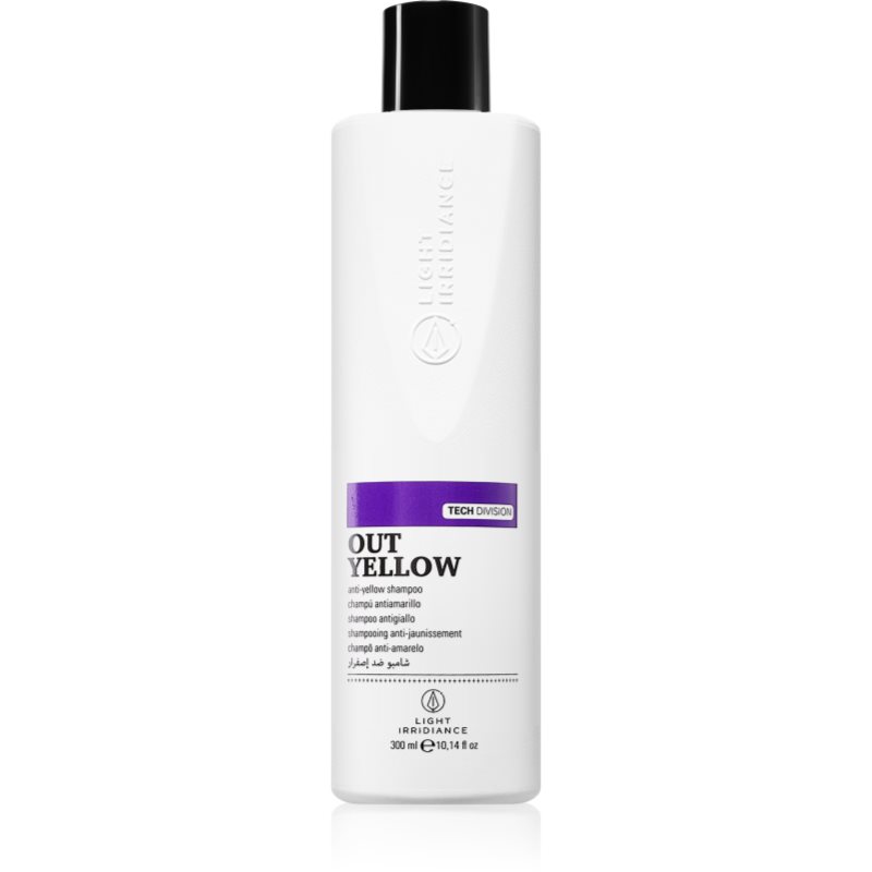 Light Irridiance Out Yellow sampon semlegesíti a sárgás tónusokat 300 ml