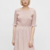 Light Pink Floral Dress Pieces Laoise - Women