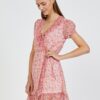 Light Pink Floral Wrap Dress TALLY WEiJL - Women