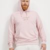 Light Pink Mens Hoodie Guess - Men