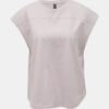 Light Purple Loose T-Shirt Pieces Lotio - Women