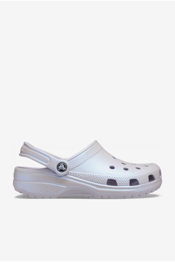 Light Purple Women's Matalic Slippers Crocs - Women