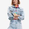 Light blue Desigual Soho Womens Denim Jacket - Women