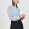 Light blue cropped shirt TALLY WEiJL