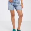 Light blue denim shorts Noisy May Josie - Women