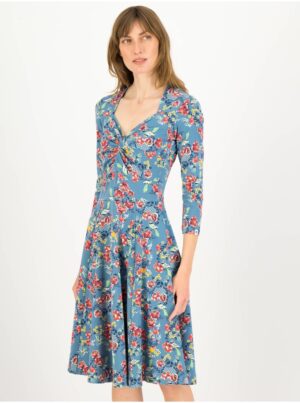 Light blue floral dress Blutsgeschwister - Women
