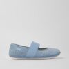 Light blue girls' suede ballerinas Camper - Girls