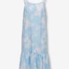 Light blue girly patterned midishdresses ONLY Nova - Girls