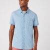 Light blue men's denim shirt Wrangler - Men
