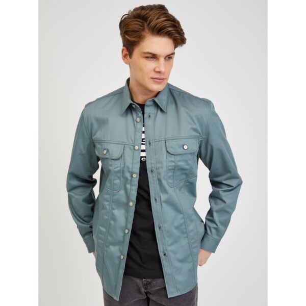 Light blue mens outerwear Diesel - Men