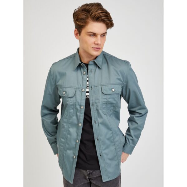 Light blue mens outerwear Diesel - Men