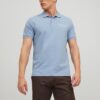 Light blue men's polo shirt Jack & Jones Archie - Men's