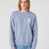 Light blue mens sweatshirt Wrangler - Men