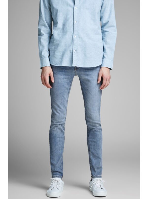 Light blue skinny fit jeans Jack & Jones Liam - Men's