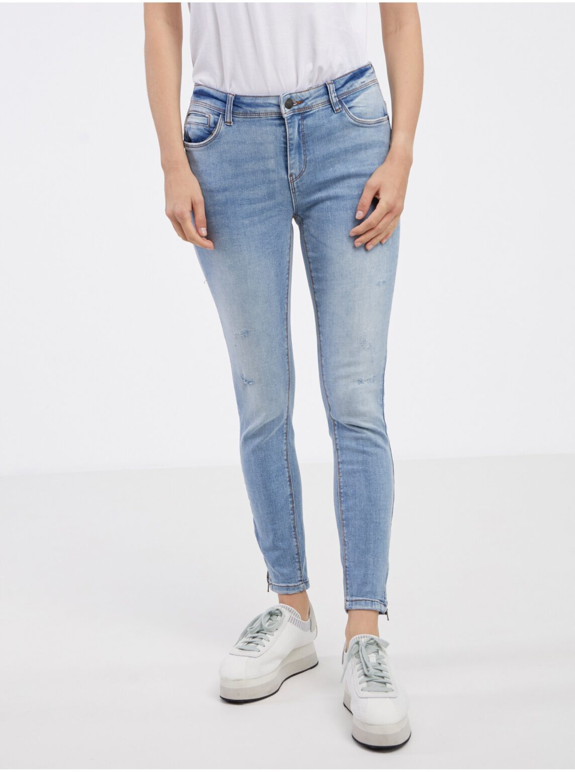 Light blue skinny fit jeans Noisy May Kimmy - Women's