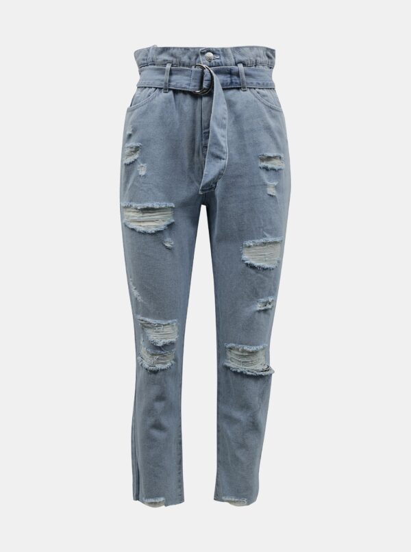 Light blue slim fit jeans with a ripped effect TALLY WEiJL - Ladies