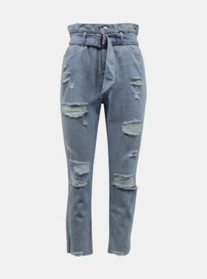 Light blue slim fit jeans with a ripped effect TALLY WEiJL - Ladies