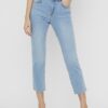 Light blue straight fit jeans Noisy May Jenna - Women