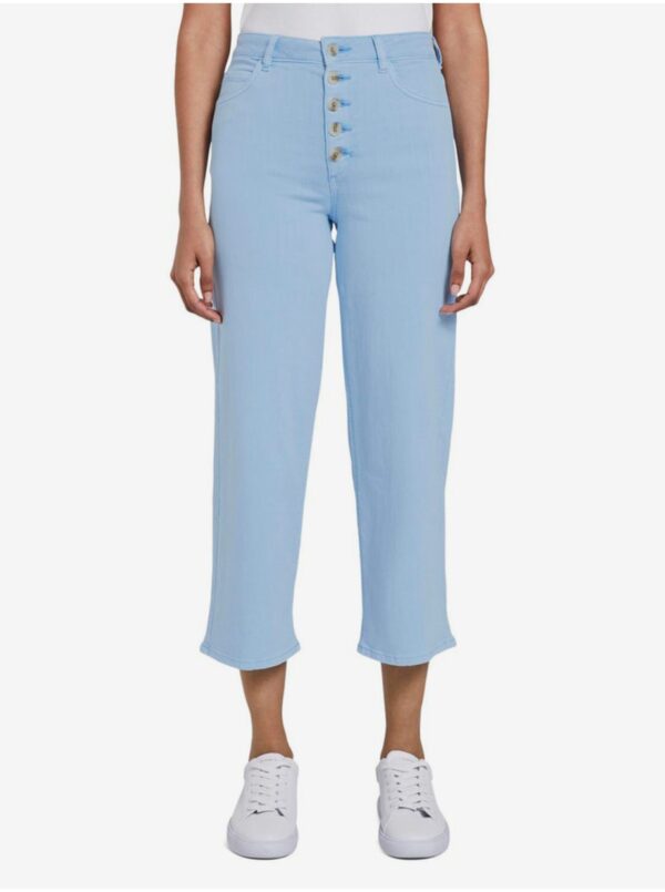 Light blue women's 3/4 jeans Tom Tailor - Women