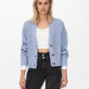 Light blue women's cardigan ONLY Carol