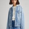 Light blue women's denim jacket Pepe Jeans Alice - Women's
