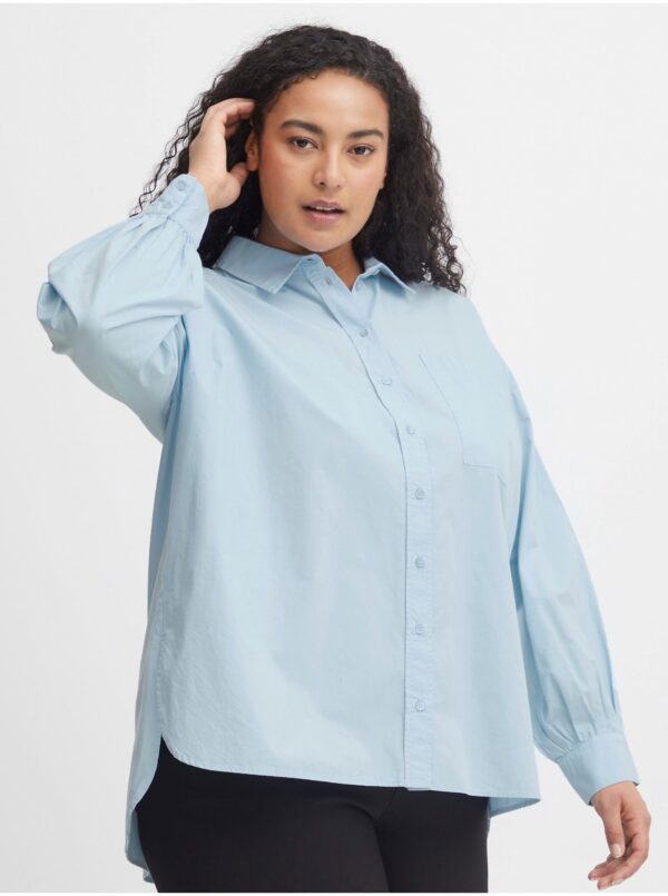 Light blue women's shirt Fransa - Women's