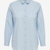 Light blue women's shirt ONLY CARMAKOMA Nora - Women's