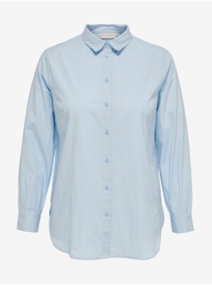 Light blue women's shirt ONLY CARMAKOMA Nora - Women's