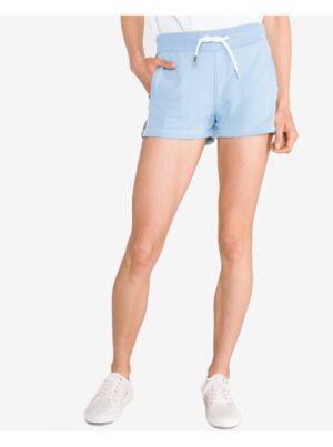 Light blue women's sweat shorts Superdry Alicia - Men