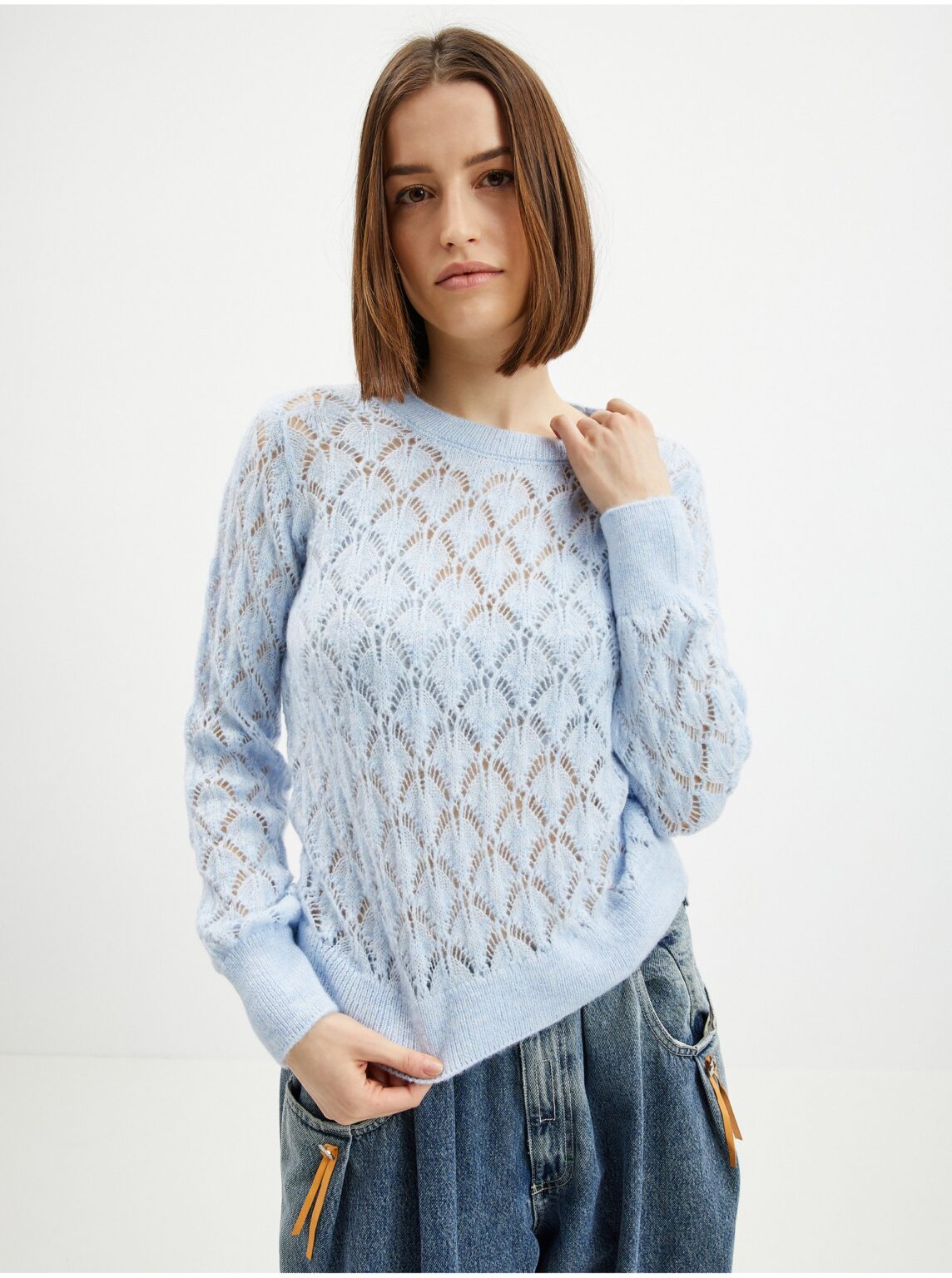 Light blue women's sweater JDY Letty - Women's