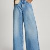 Light blue women's wide fit jeans Pepe Jeans - Women