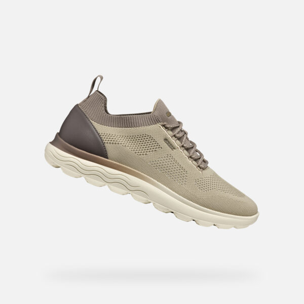 Light brown men's sneakers Geox Spherica - Men's
