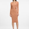 Light brown women's midi dress ORSAY - Women's
