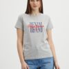 Light gray women's T-shirt Pepe Jeans Camille - Women