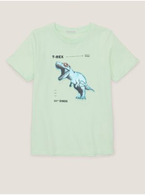 Light green boys' t-shirt Tom Tailor - Boys