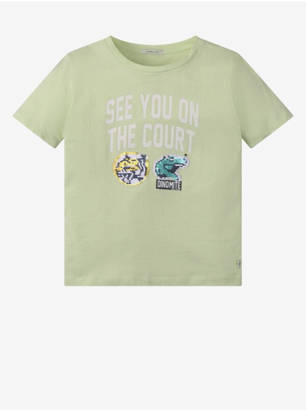 Light green boys' t-shirt Tom Tailor - Boys