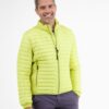 Light green men's light quilted jacket LERROS - Men