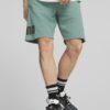 Light green men's sweat shorts Puma Power - Men's